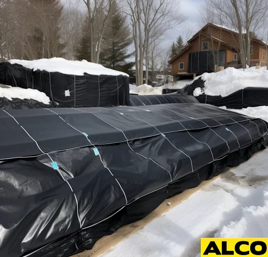 Insulated Thermal Tarps For Concrete